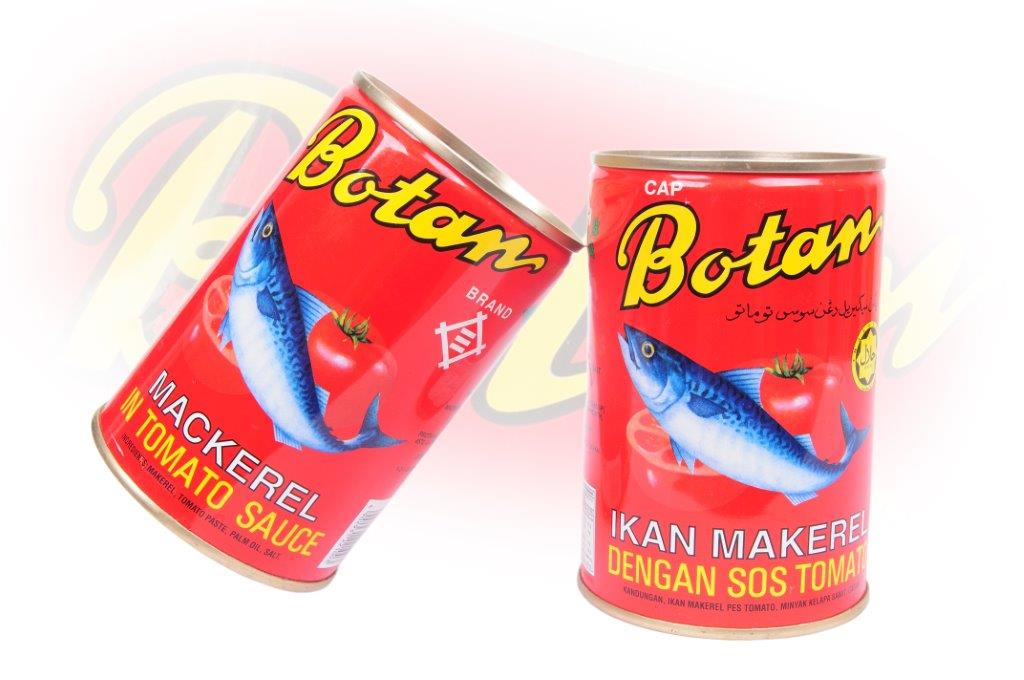 Botan - Mackerel In Tomato Sauce - 425g - 24 cans - 95